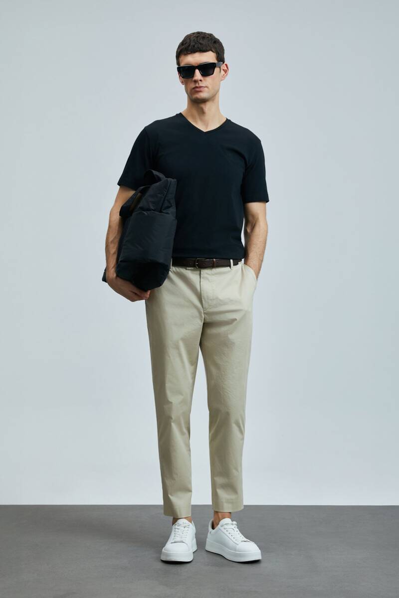 Tuna Modern Grafik T- Shirt Siyah - 2