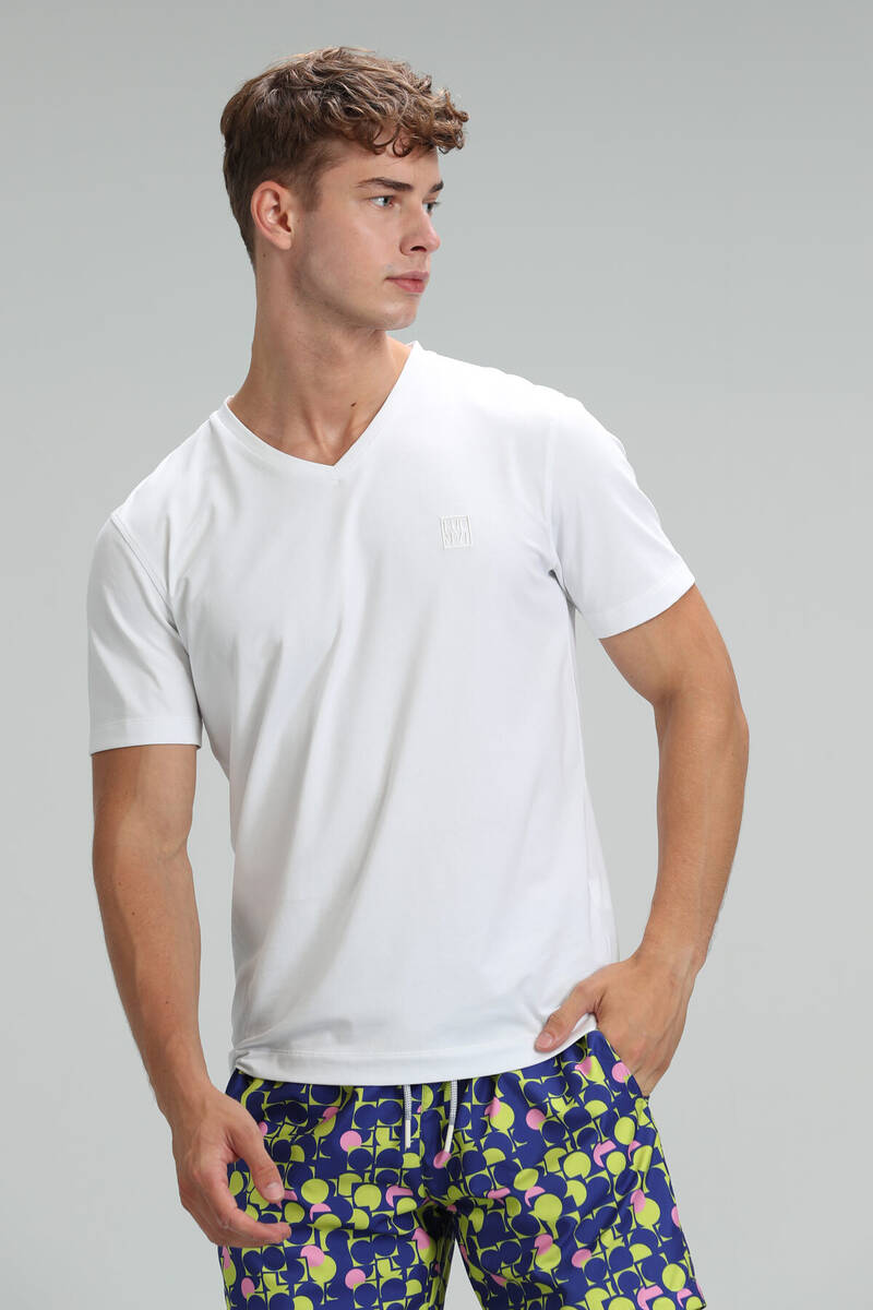 Tuna Modern Graphic T-Shirt White - 1