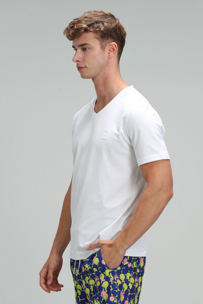 Tuna Modern Graphic T-Shirt White - 3