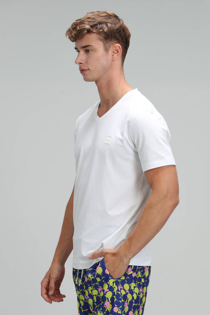 Tuna Modern Graphic T-Shirt White - 3