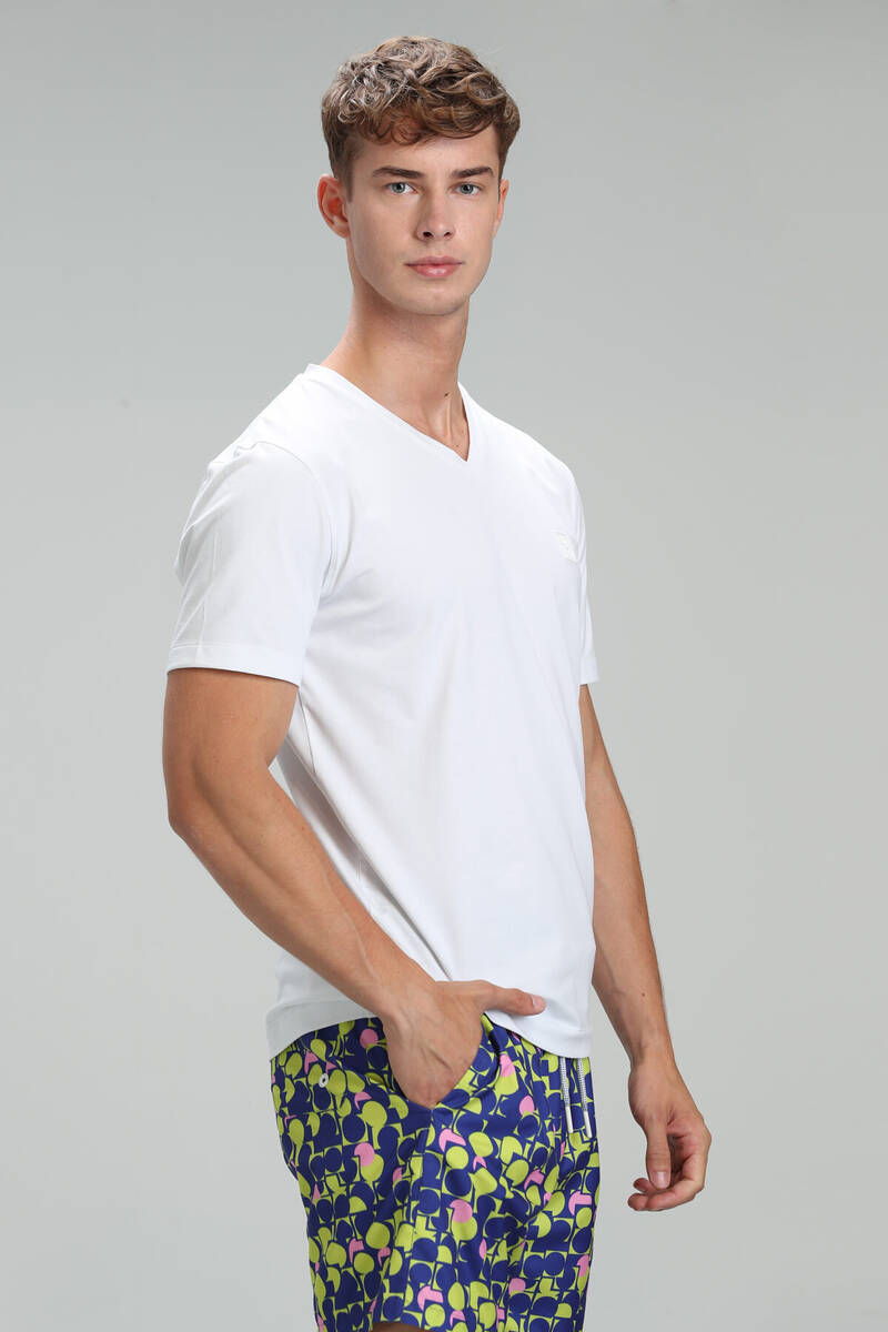 Tuna Modern Graphic T-Shirt White - 4