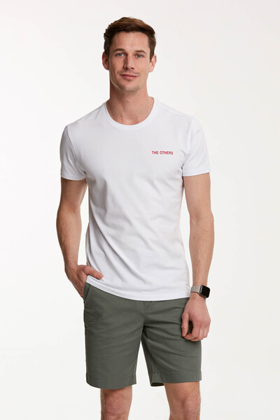 VOLTAJ - UPWARD Printed Round Neck Men's T-Shirt (1)