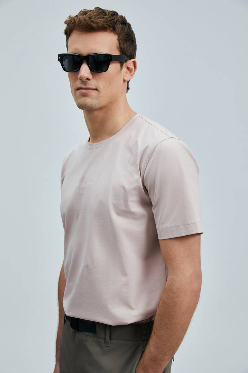 Valor Modern Grafik T- Shirt Pembe - 3