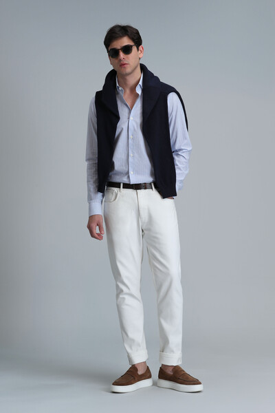 Varda Erkek Basic Gömlek Comfort Slim Fit - 2