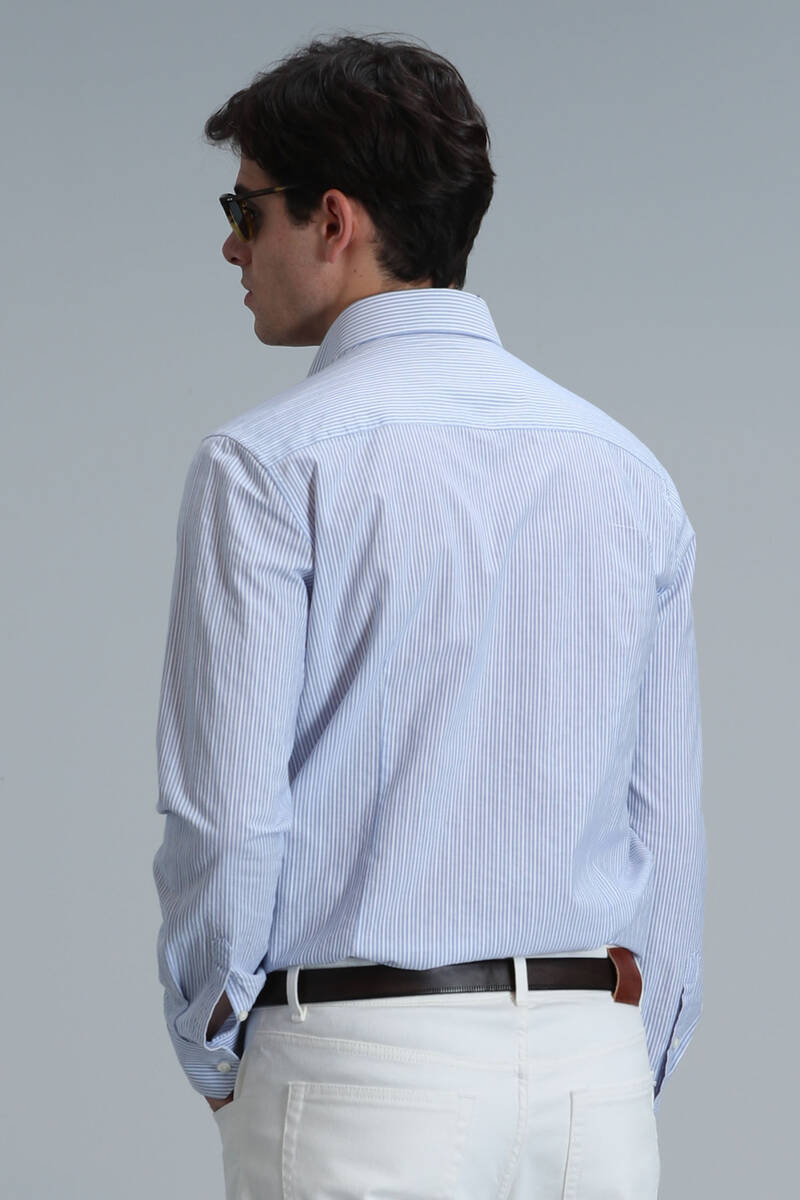 Varda Erkek Basic Gömlek Comfort Slim Fit - 6