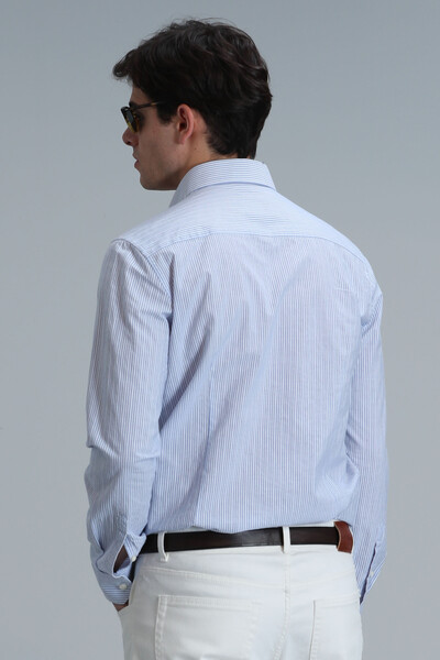 Varda Men's Basic Shirt Comfort Slim Fit - 6