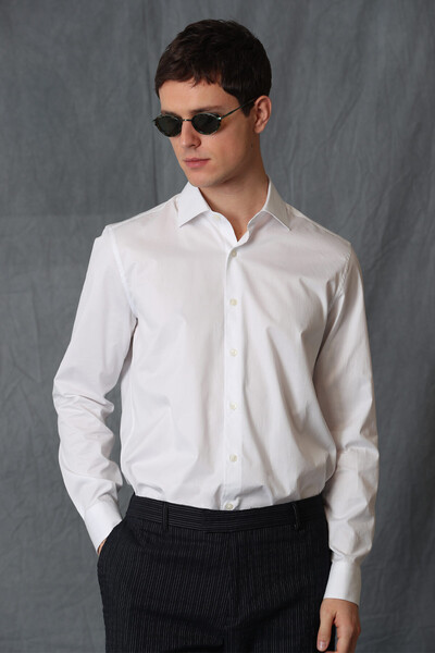 Lufian - Varen Erkek Smart Gömlek Comfort Slim Fit