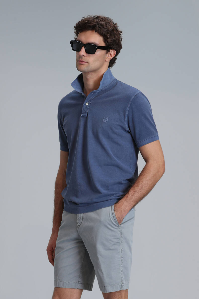 Vernon Smart Erkek Polo Tişört Açık Lacivert - 1