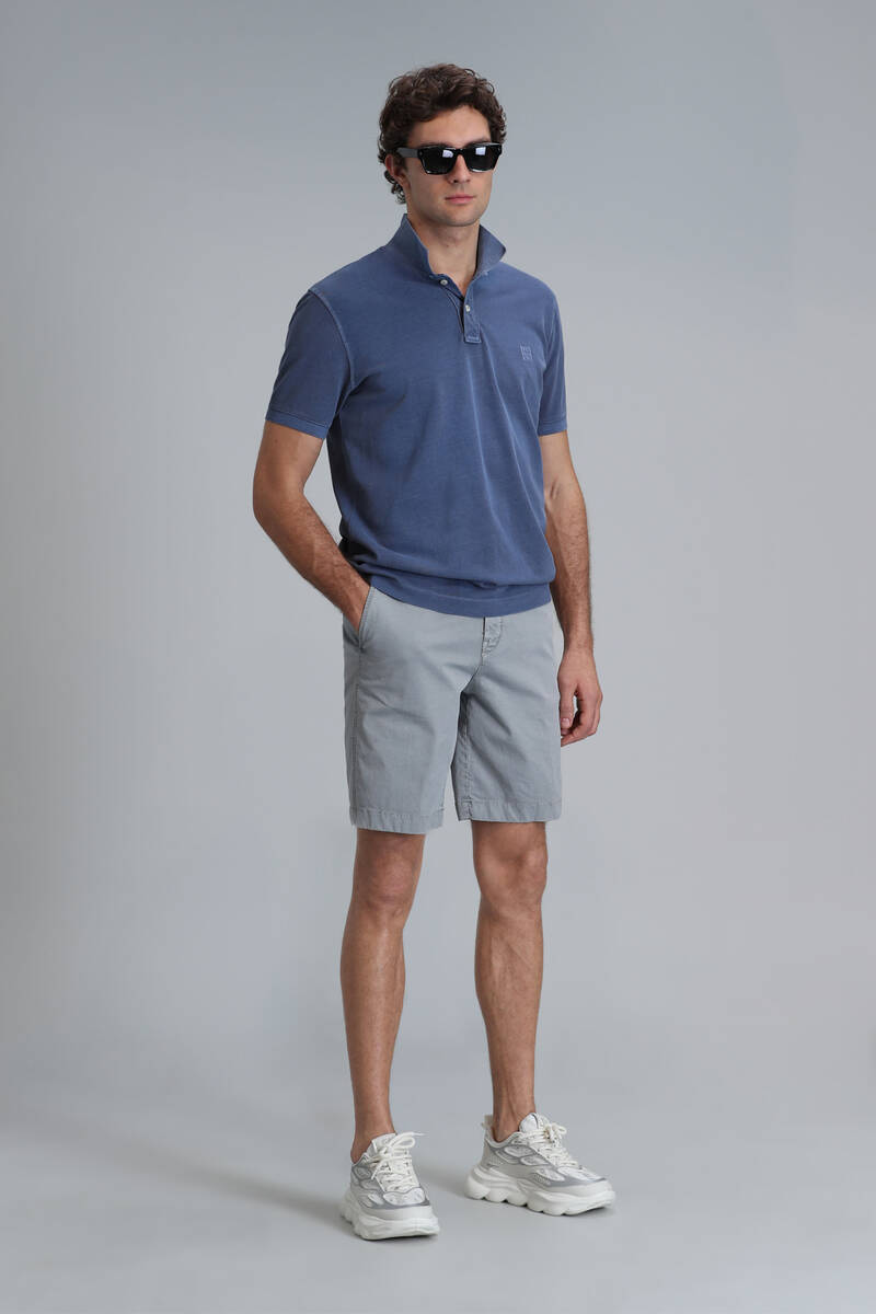 Vernon Smart Erkek Polo Tişört Açık Lacivert - 4