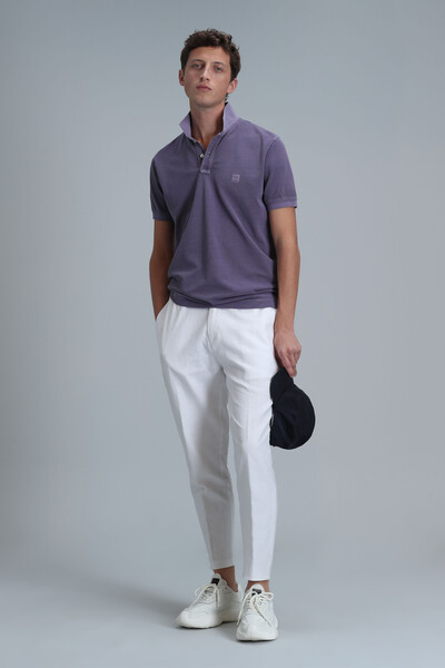 Vernon Smart Erkek Polo Tişört Mor - 2