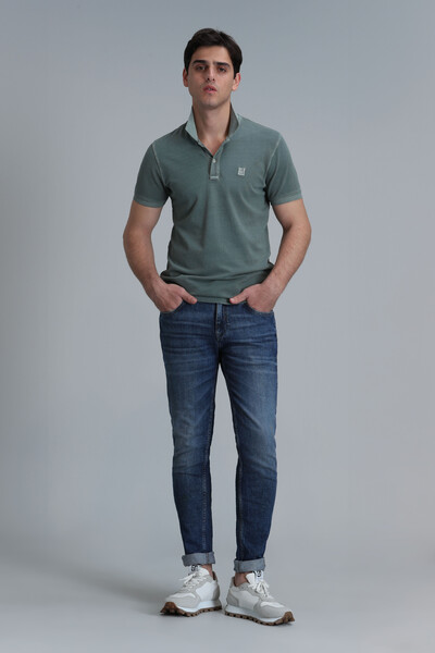 Vernon Smart Erkek Polo Tişört Nefti Yeşil - 2