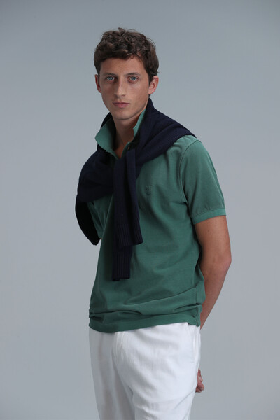 Vernon Smart Men's Polo T-Shirt Green 