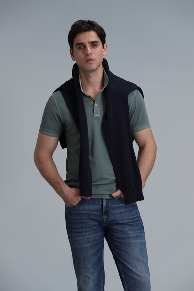 Vernon Smart Men's Polo T-Shirt Nephti Green 