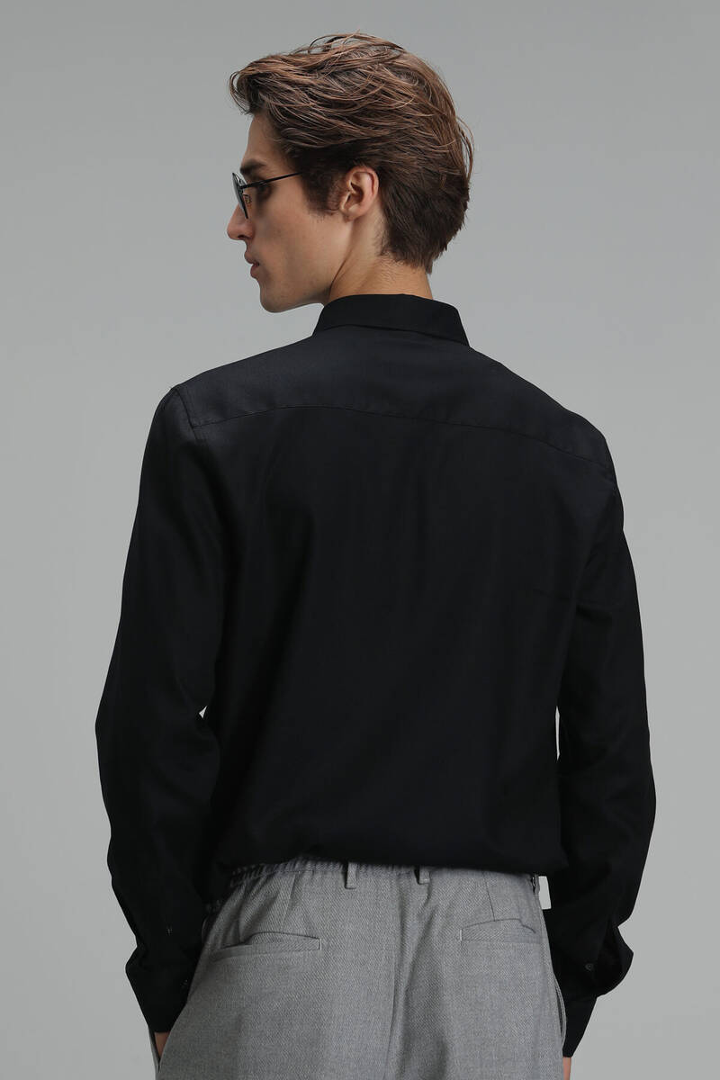 Vıana Men's Basic Shirt - 3