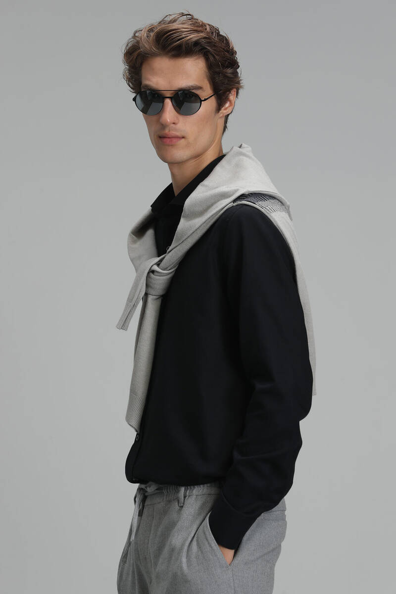 Vıana Men's Basic Shirt - 4