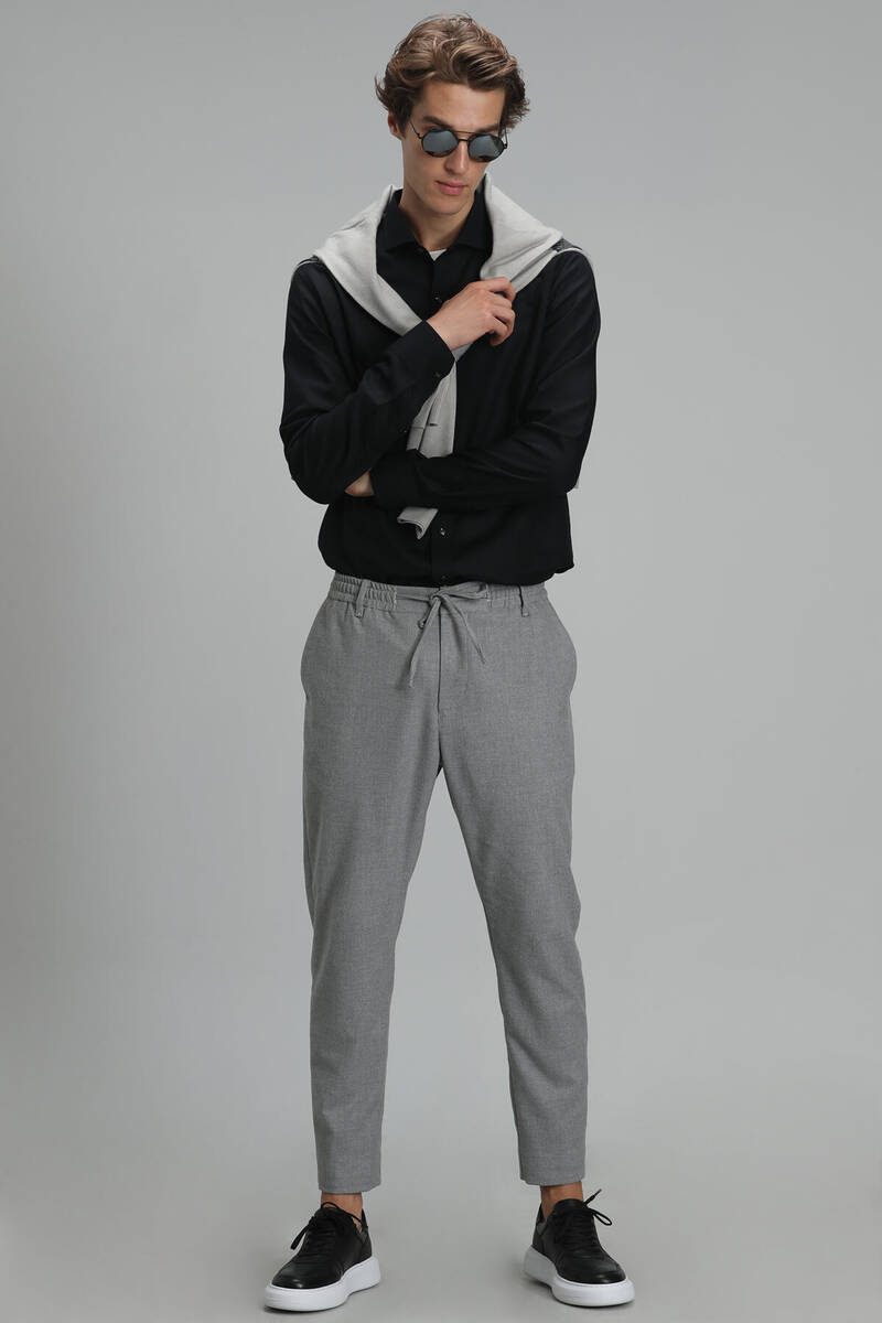 Vıana Men's Basic Shirt - 5