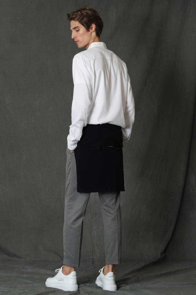 Vıana Men's Basic Shirt - 7