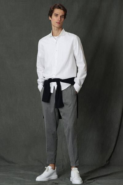 Vıana Men's Basic Shirt - 9