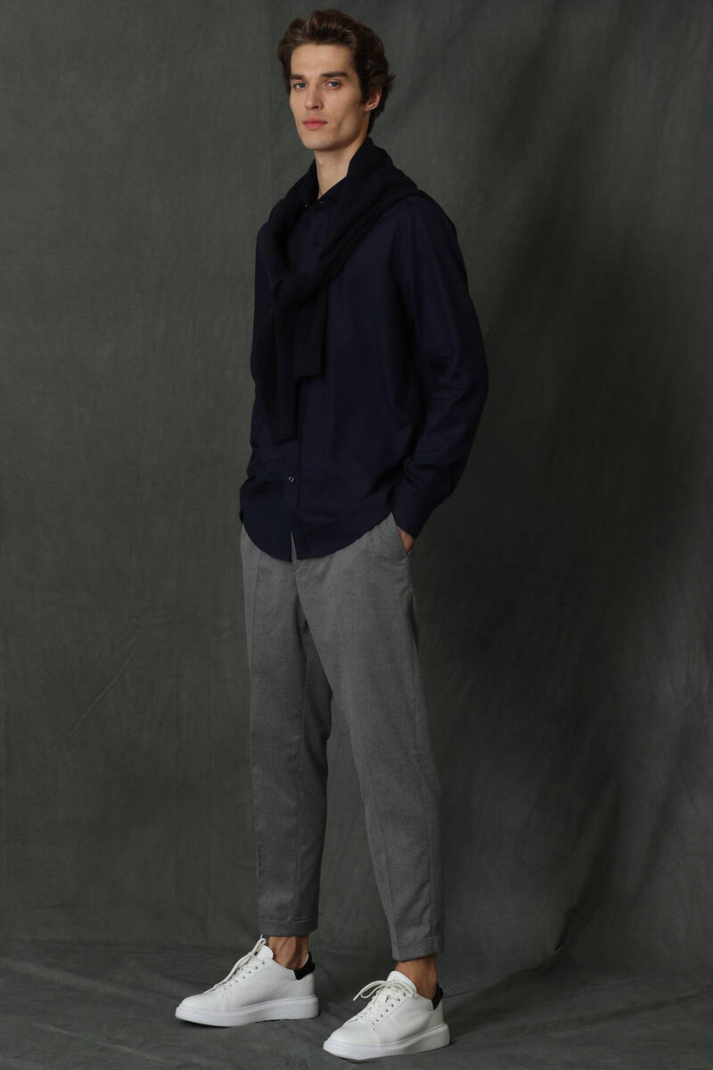 Vıana Men's Basic Shirt - 16