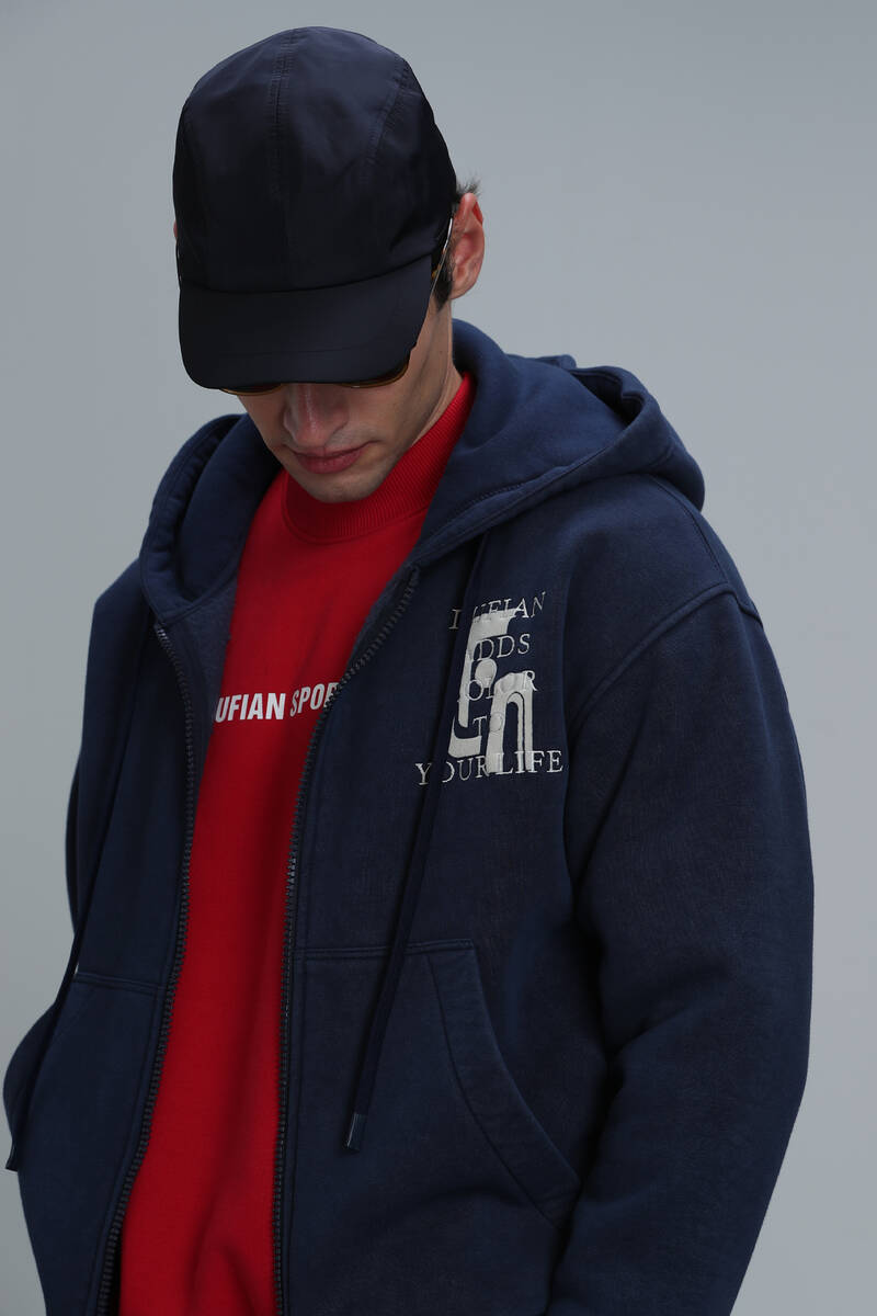 Victor Tracksuit Top Navy Blue - 4