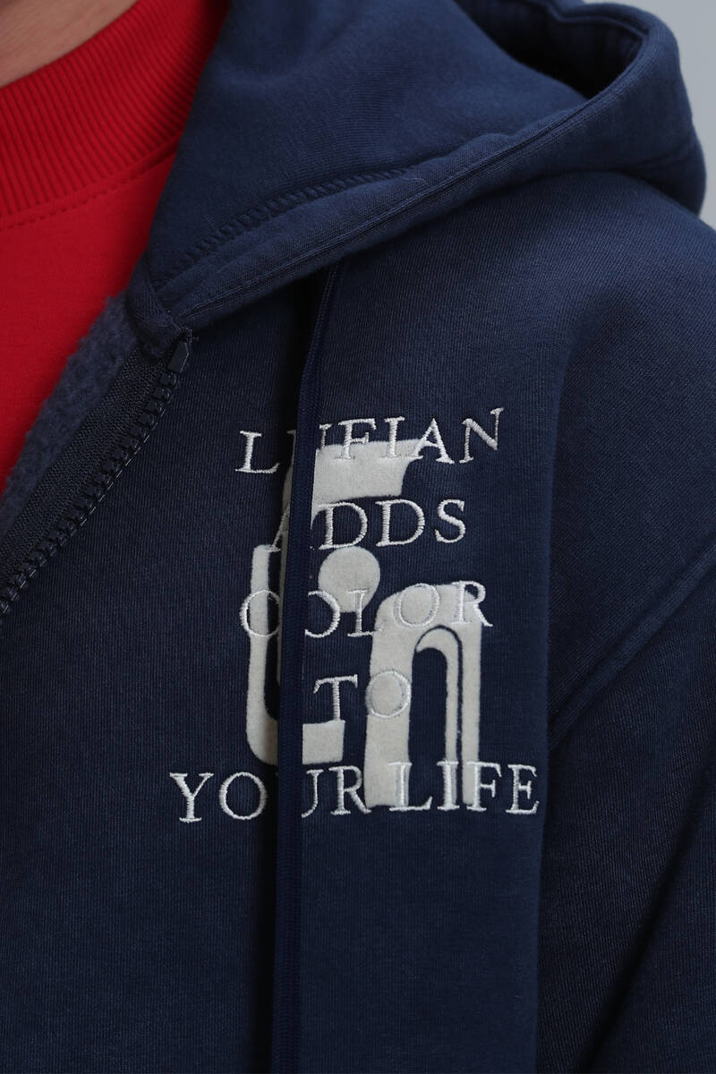 Victor Tracksuit Top Navy Blue - 5