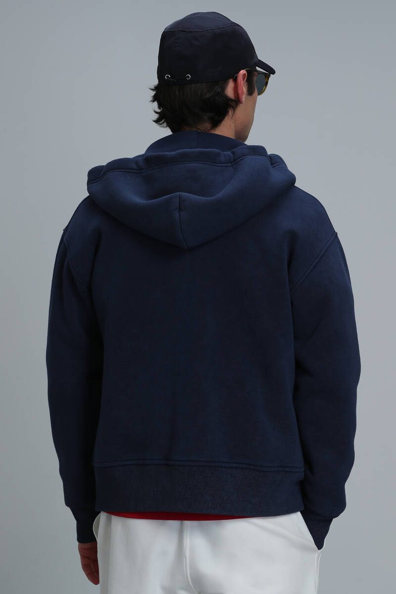 Victor Tracksuit Top Navy Blue - 6