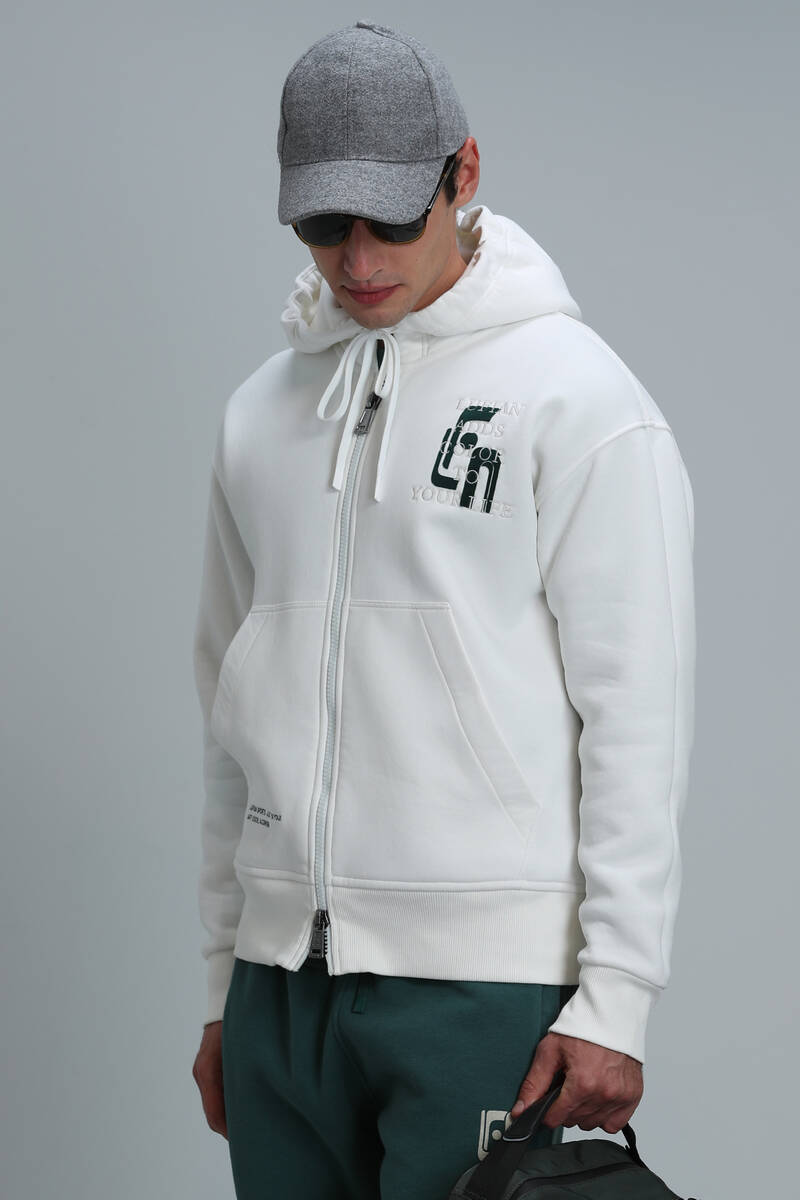 Vıctor Eşofman Üst Kırık Beyaz - 3