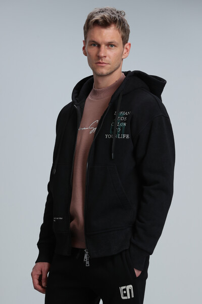 Victor Tracksuit Top Black - 2