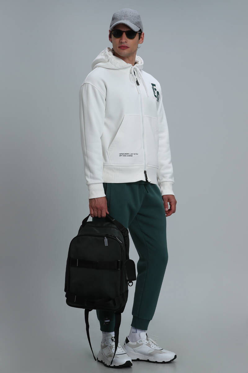 Victor Tracksuit Top Off White - 2