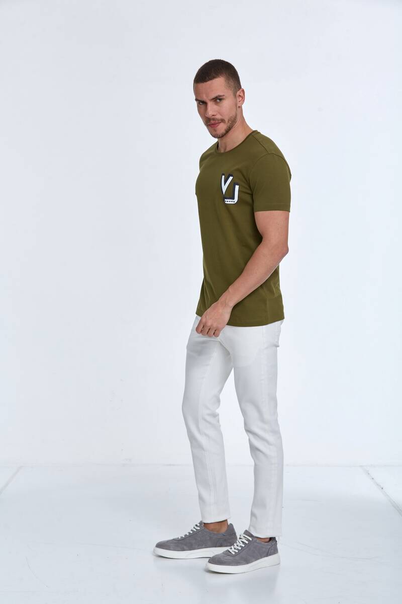 VJ Five Star Printed Cotton T-Shirt