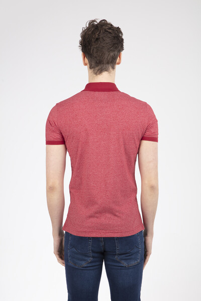 VJ Printed Polo Neck Men's T-Shirt - 12