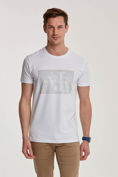 VOLTAJ - VJ SPORTS WEAR Printed Round Neck Men's T-Shirt (1)