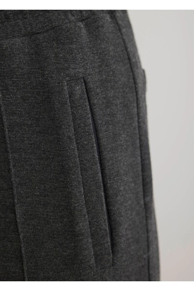 Volano Antrasit Renk Örme Kumaşdan Jogger Pantolon - 3