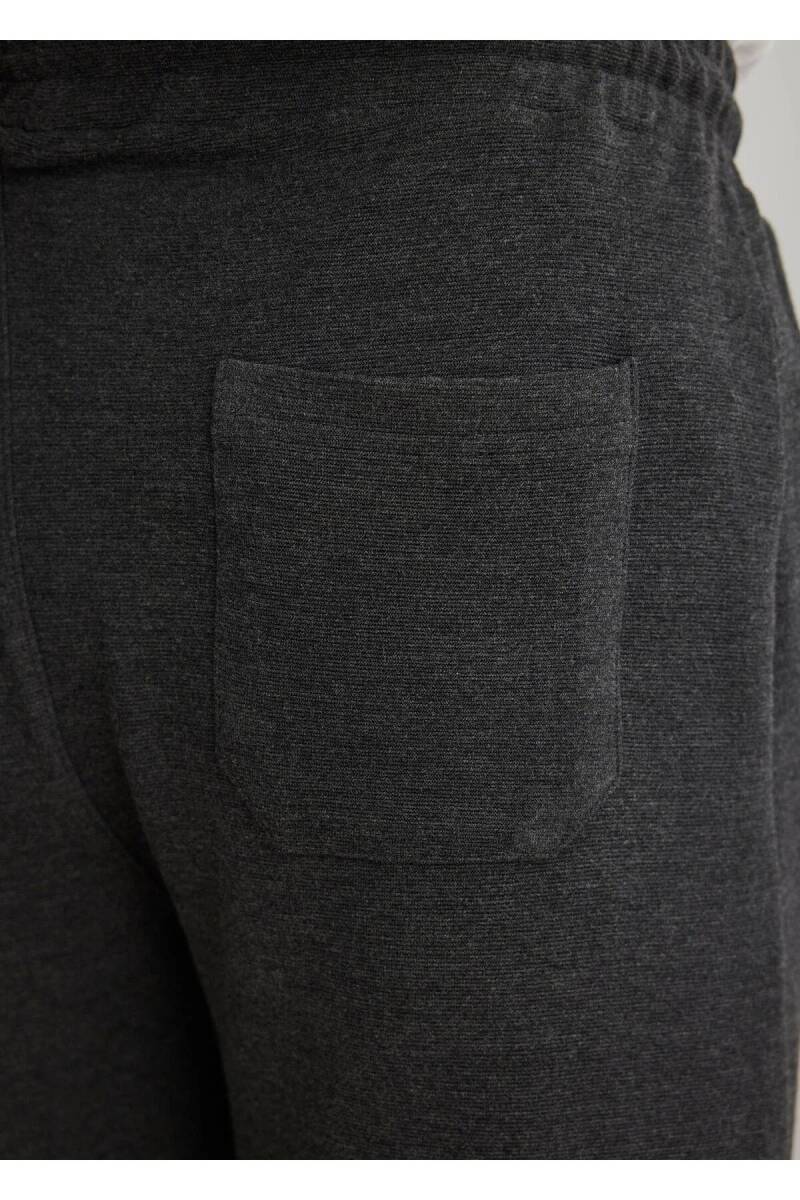 Volano Antrasit Renk Örme Kumaşdan Jogger Pantolon - 6