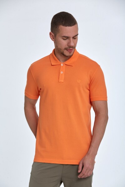 Мужская футболка Walker Polo оранжевая 