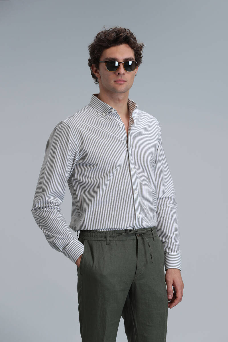 Warm Erkek Basic Gömlek Regular Fit - 1