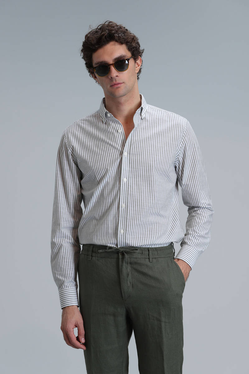 Warm Men's Basic Shirt Regular Fit - 3