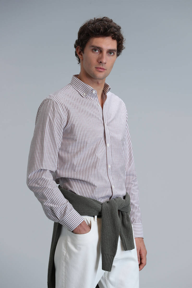 Warm Men's Basic Shirt Regular Fit - 17