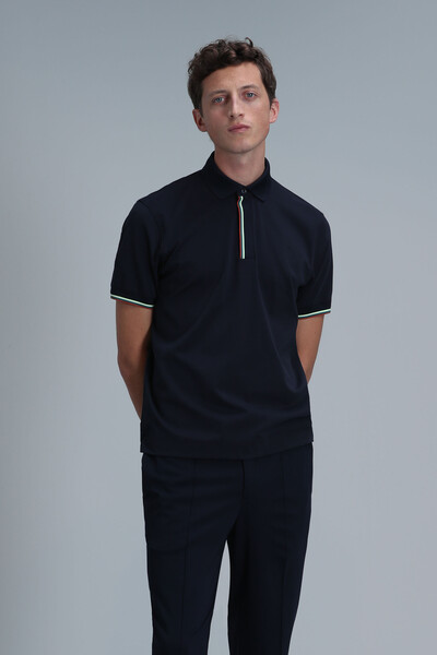 Warm Smart Erkek Polo Tişört Lacivert - 1