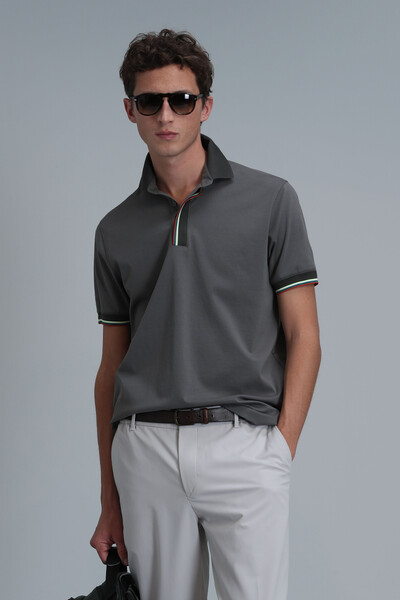 Warm Smart Men's Polo T-Shirt Green - 3
