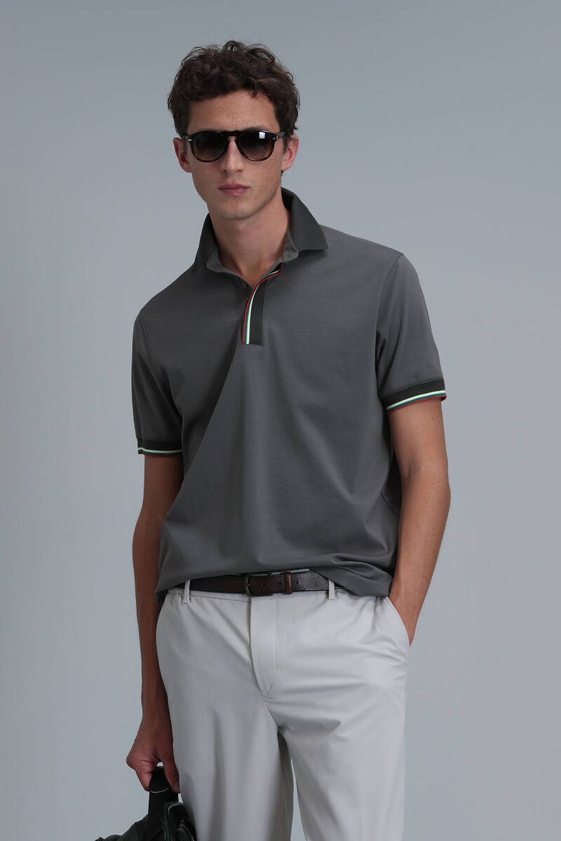 Warm Smart Men's Polo T-Shirt Green - 3
