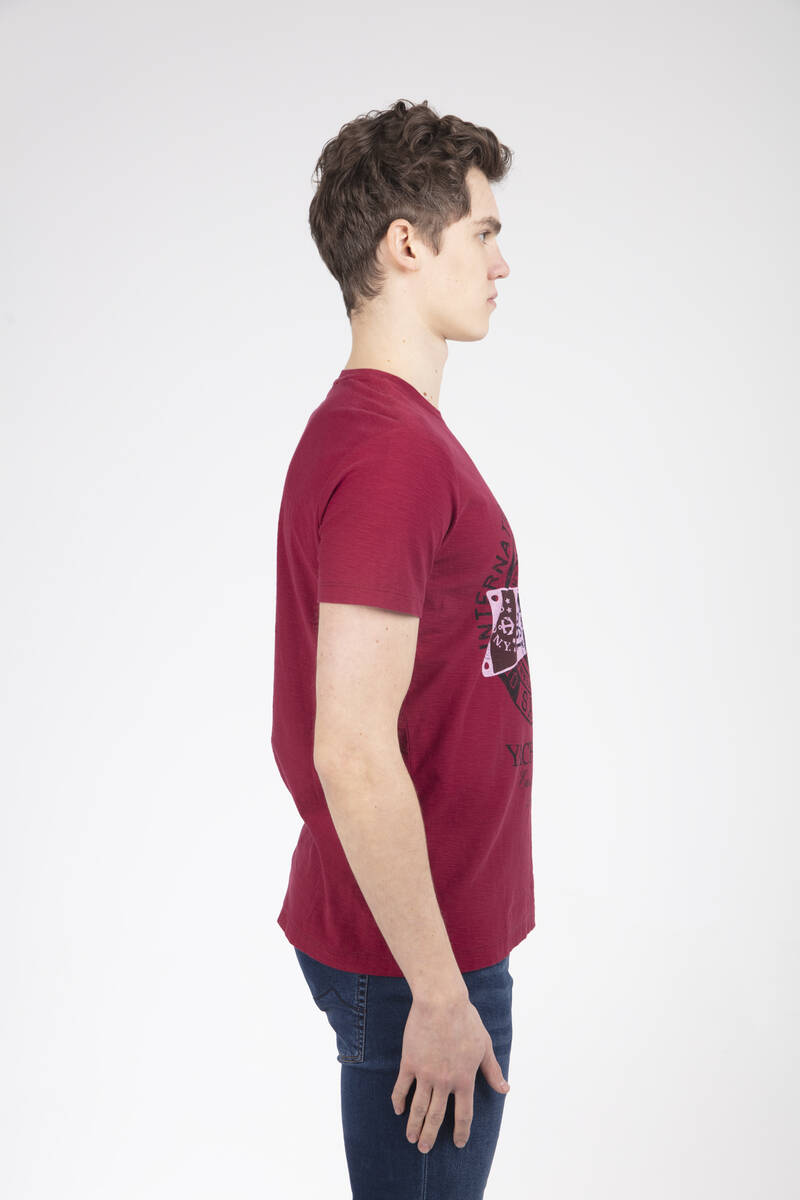 Yachting Printed Crew Neck T-Shirt - 3