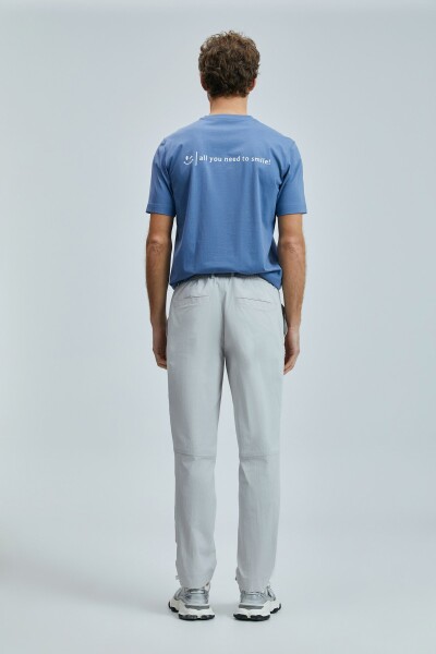 Zany Modern Grafik T- Shirt Koyu Lila - 6