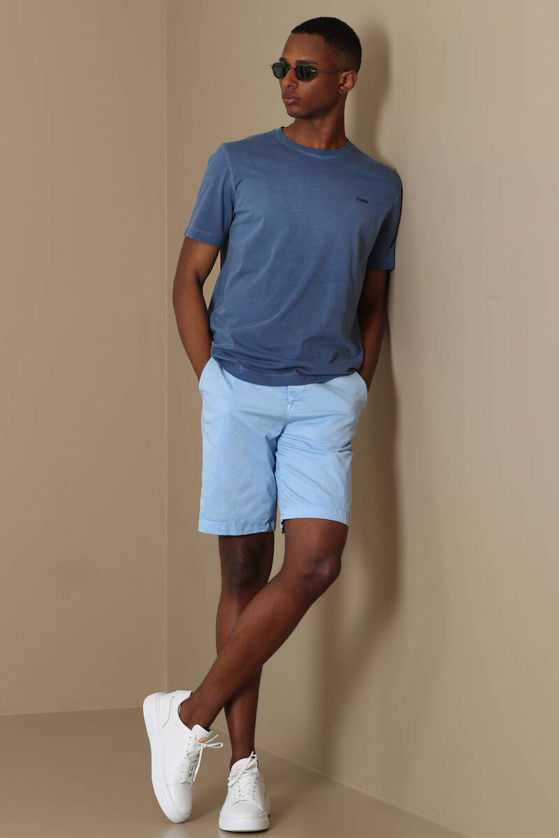 Zegler Spor Erkek Chino Sort Slim Fit - 1