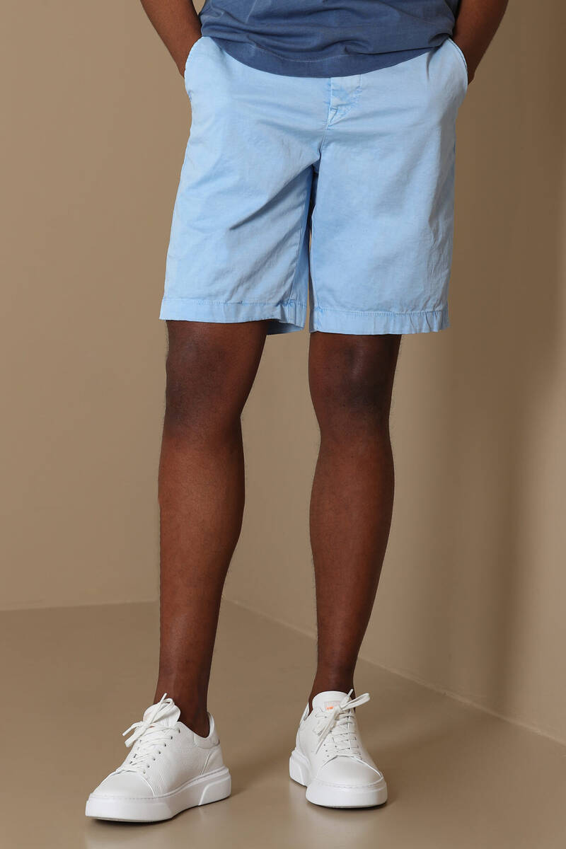 Zegler Spor Erkek Chino Sort Slim Fit - 2