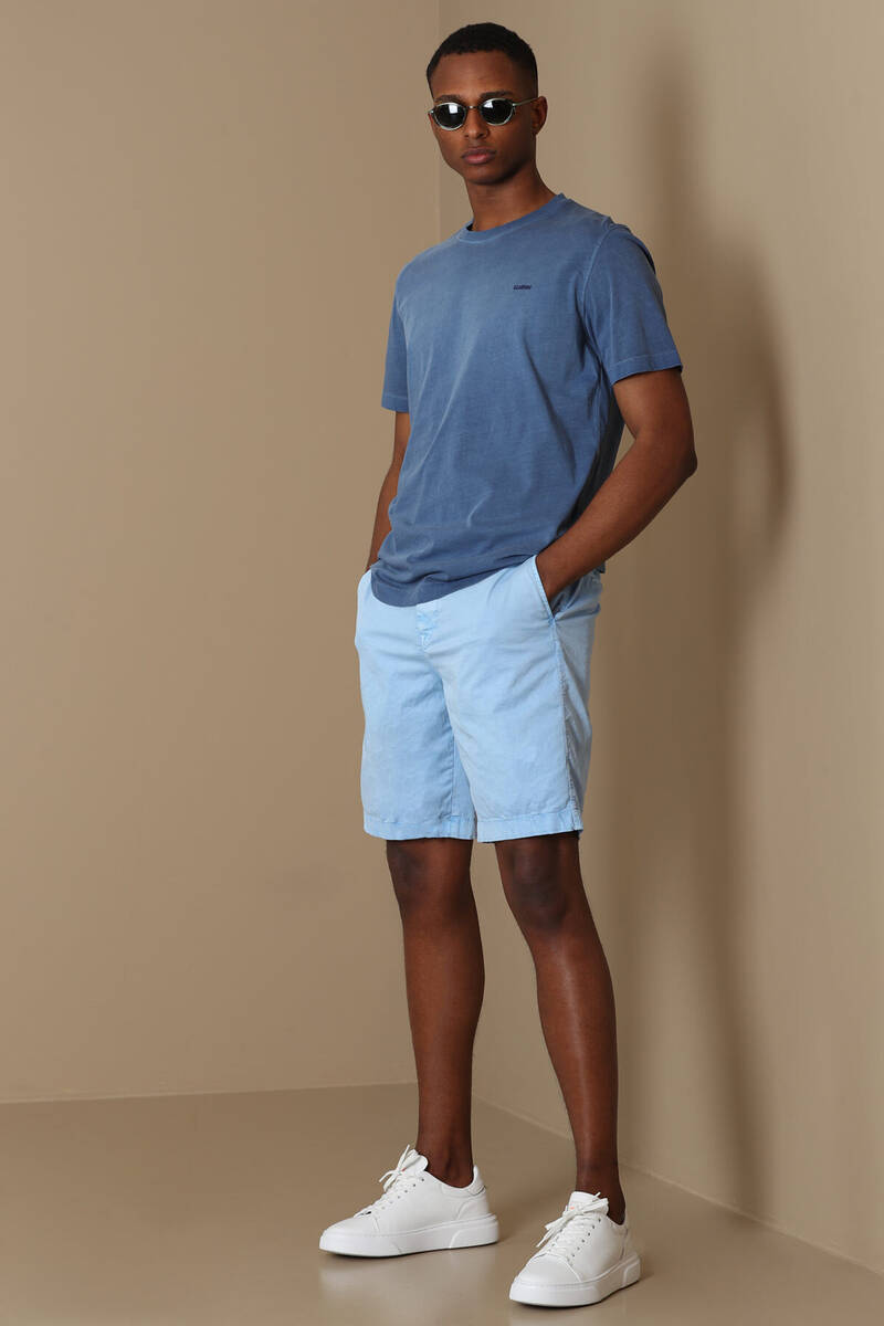 Zegler Spor Erkek Chino Sort Slim Fit - 4